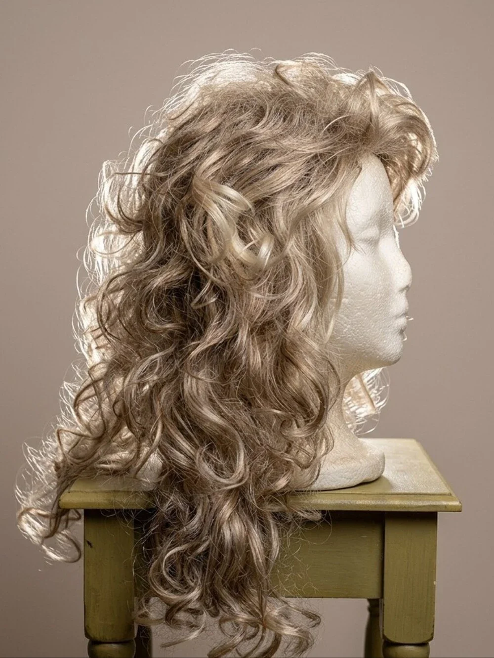 Paula‎ Young Brittany Blonde Curly Wig Style A1182